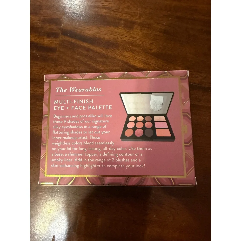 Laura Geller The Wearables Purely Natural Multi-Finish Eye Face Palette NEW